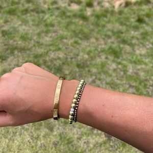 Cartier love bracelet.